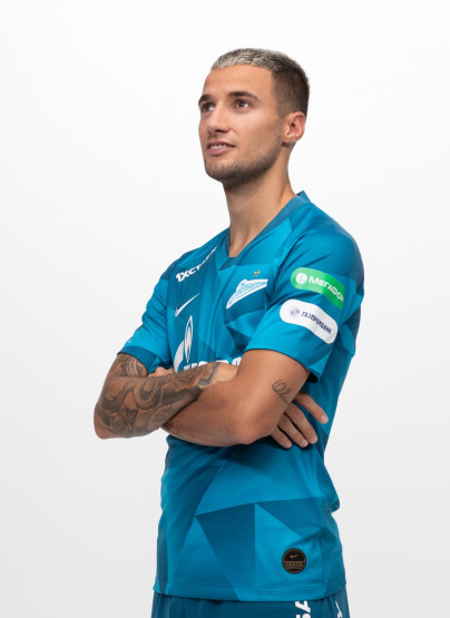 Фотосессия футболистов и тренеров основного состава ФК «Зенит» сезона 2019/20
