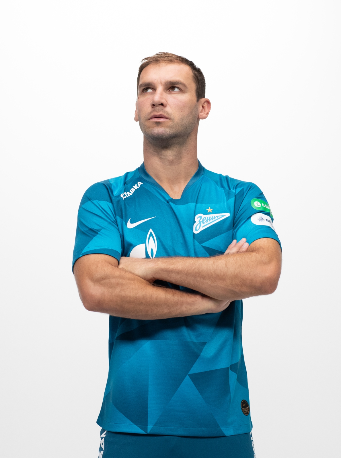 Фотосессия футболистов и тренеров основного состава ФК «Зенит» сезона 2019/20