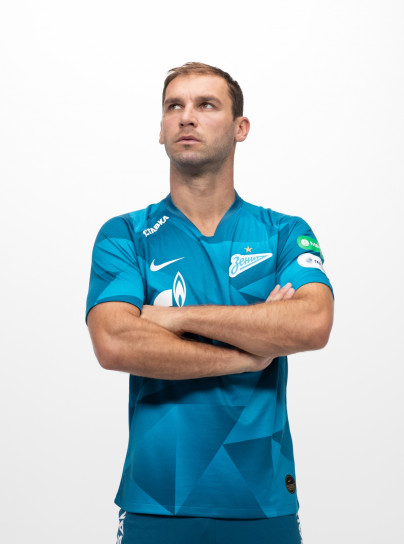 Фотосессия футболистов и тренеров основного состава ФК «Зенит» сезона 2019/20