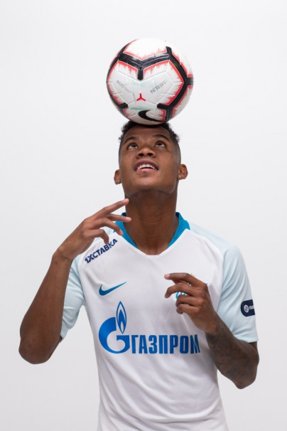 Фотосессия сезона 2018/19. Вильмар Барриос,  полузащитник ФК «Зенит»