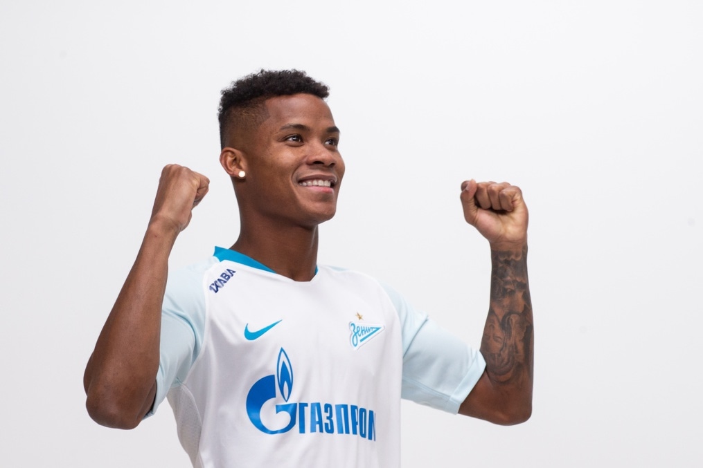 Фотосессия сезона 2018/19. Вильмар Барриос, полузащитник ФК «Зенит»