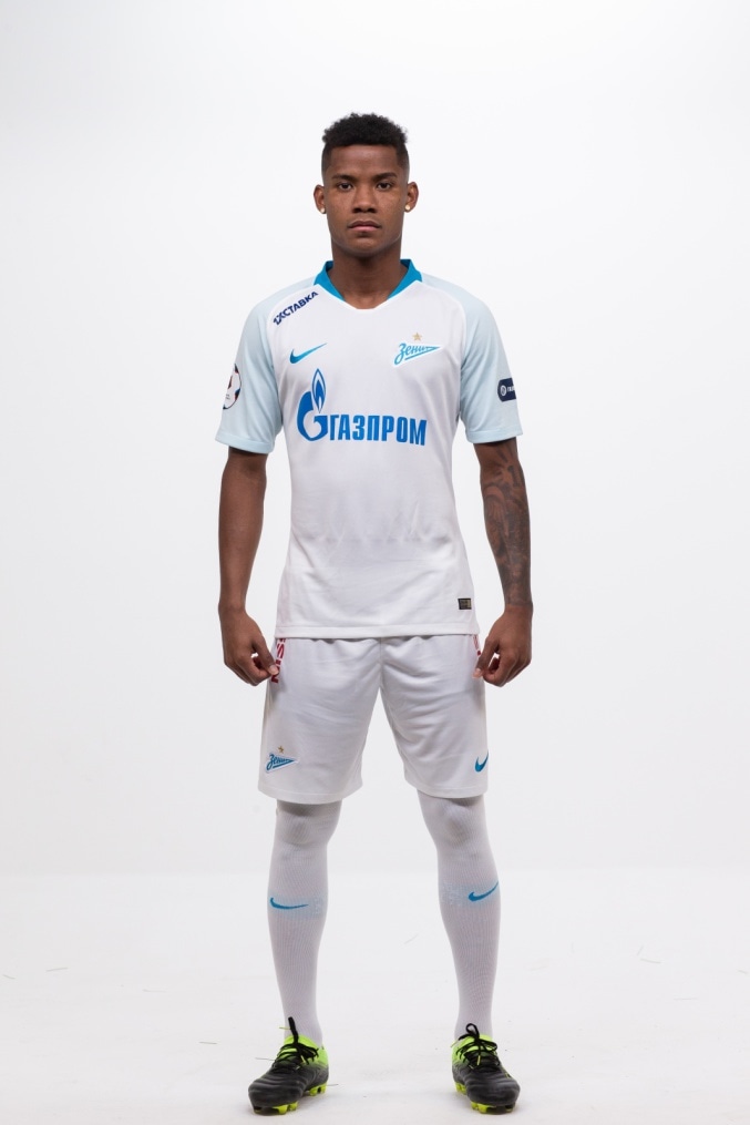 Фотосессия сезона 2018/19. Вильмар Барриос, полузащитник ФК «Зенит»