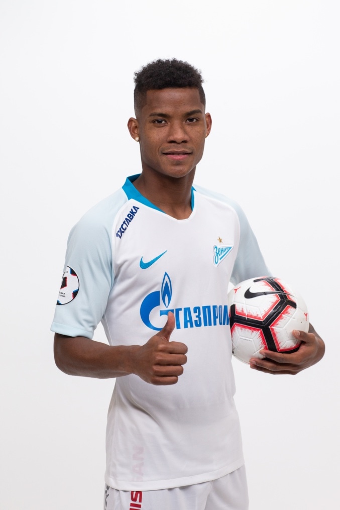 Фотосессия сезона 2018/19. Вильмар Барриос, полузащитник ФК «Зенит»