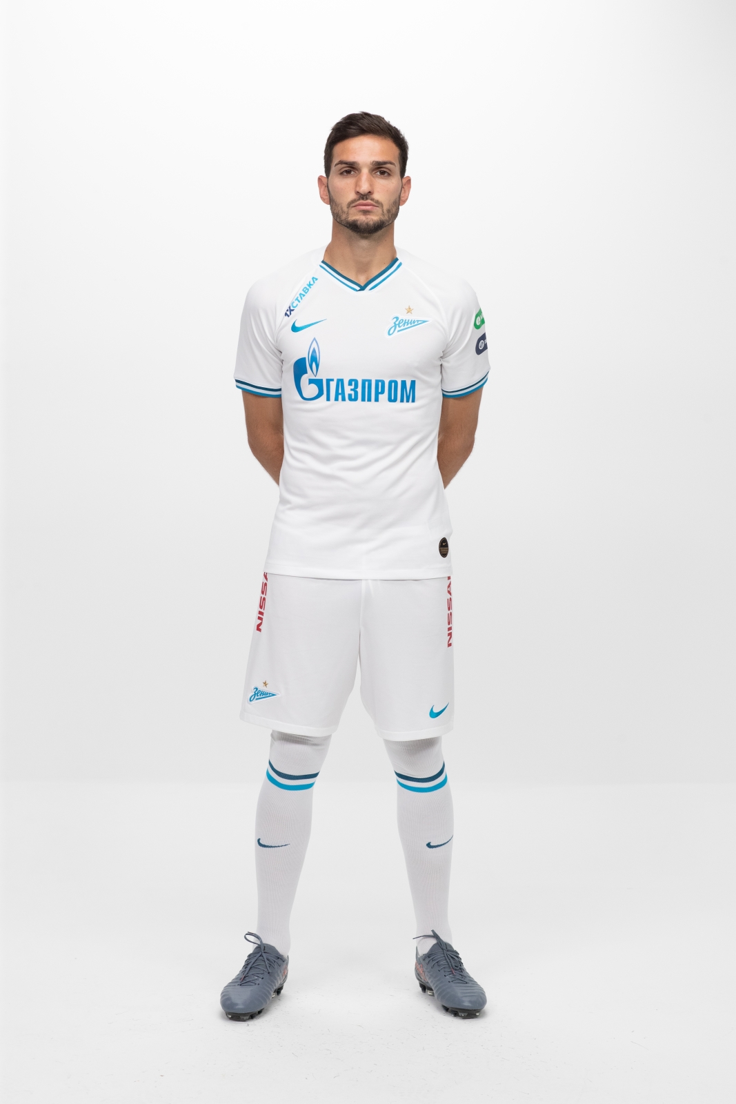 Фотосессия футболистов и тренеров основного состава ФК «Зенит» сезона 2019/20