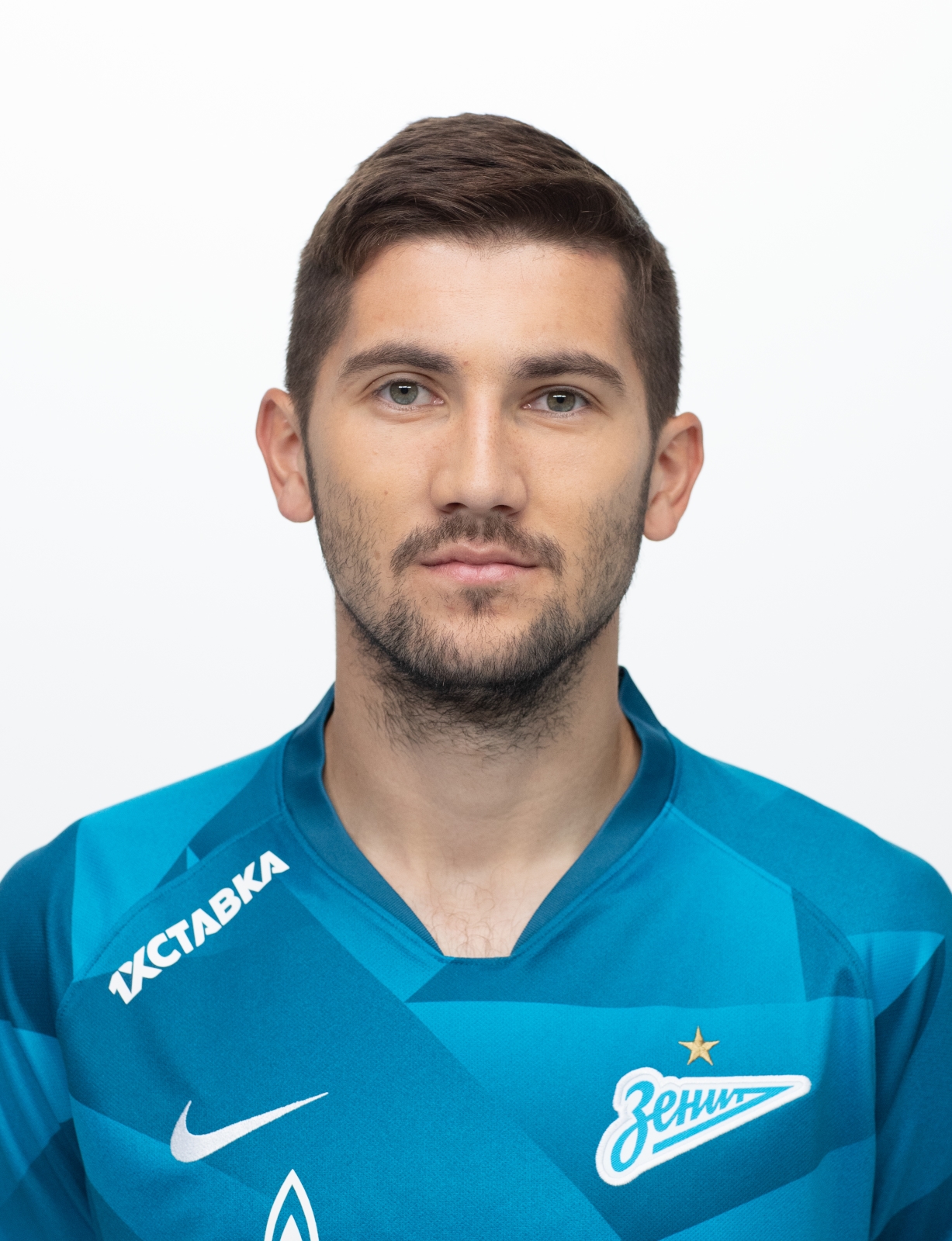 Фотосессия футболистов и тренеров основного состава ФК «Зенит» сезона 2019/20