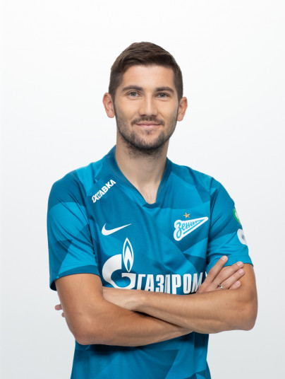 Фотосессия футболистов и тренеров основного состава ФК «Зенит» сезона 2019/20