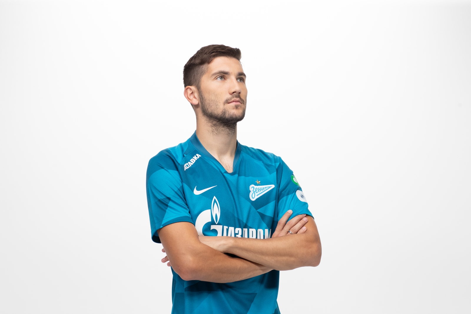 Фотосессия футболистов и тренеров основного состава ФК «Зенит» сезона 2019/20