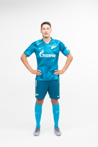Фотосессия футболистов и тренеров основного состава ФК «Зенит» сезона 2019/20