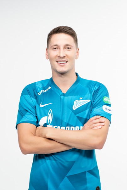 Фотосессия футболистов и тренеров основного состава ФК «Зенит» сезона 2019/20