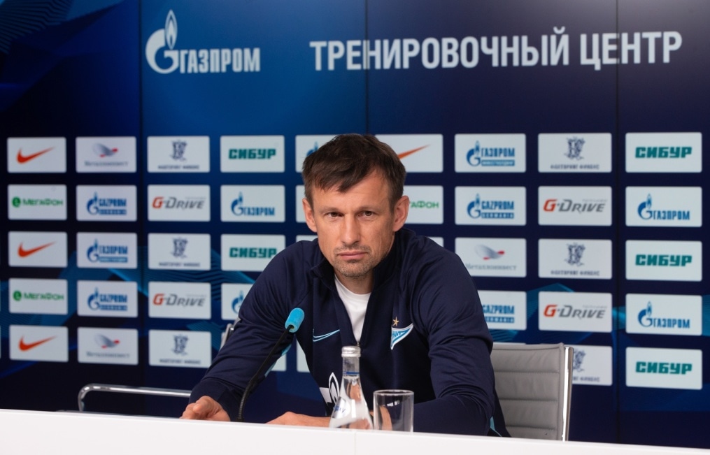 Пресс-конференция «Зенита» перед матчем со «Спартаком»