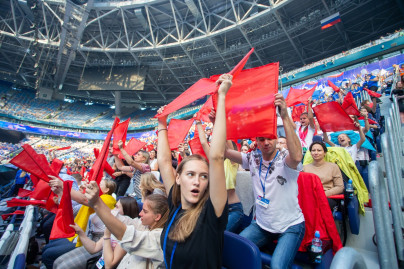 День гимна на «Газпром Арене»
