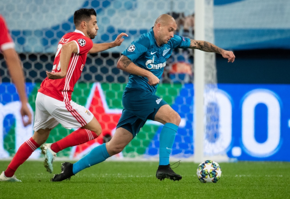 Лига Чемпионов УЕФА 2019/20, «Зенит» — «Бенфика»