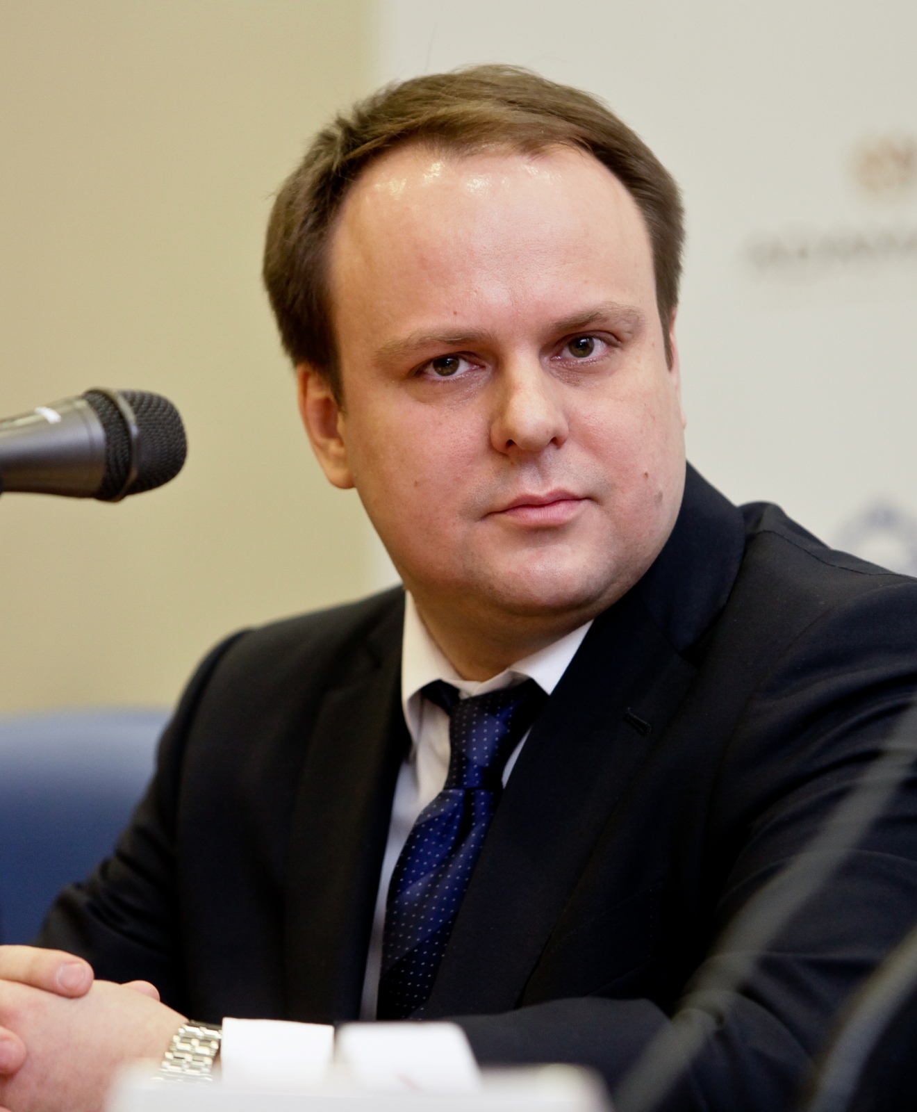 Пресс-конференция компании Адамант ставшей партнером ФК «Зенит»