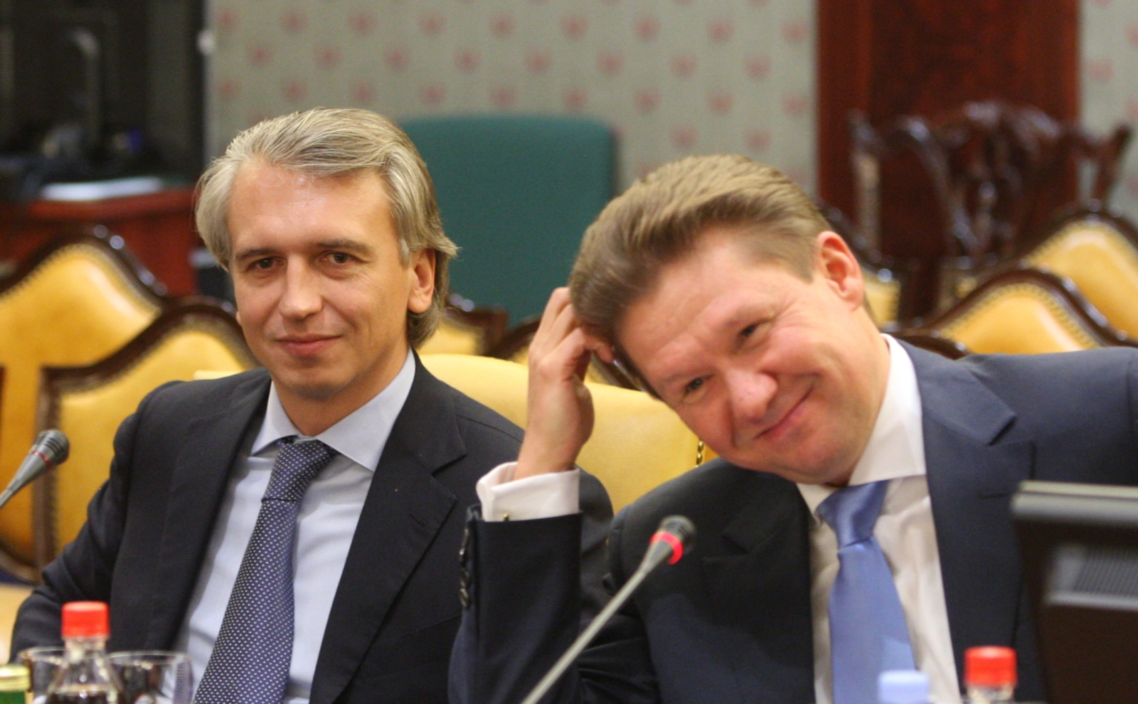 Встреча главы Газпрома  Алексея Миллера с командой ФК «Зенит»