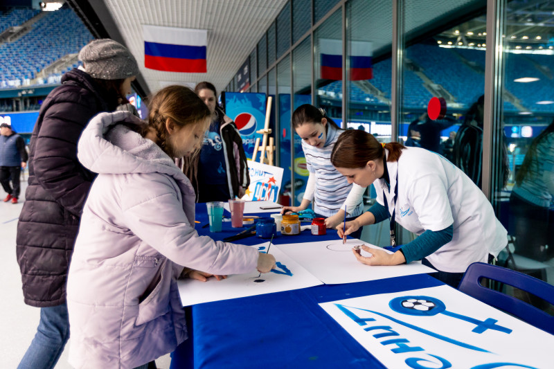 Программа для болельщиков перед финальным матчем Winline Кубка России среди женских команд 2022, «Зенит» — ЦСКА