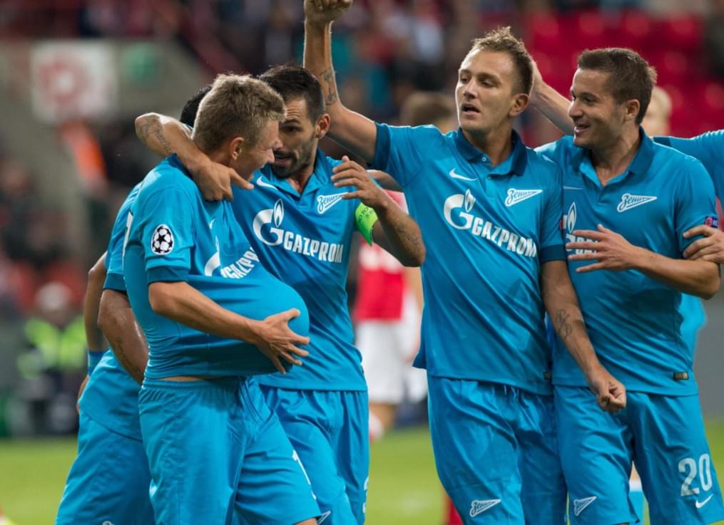 Лига чемпионов УЕФА, 2014/2015, «Стандард» — «Зенит»