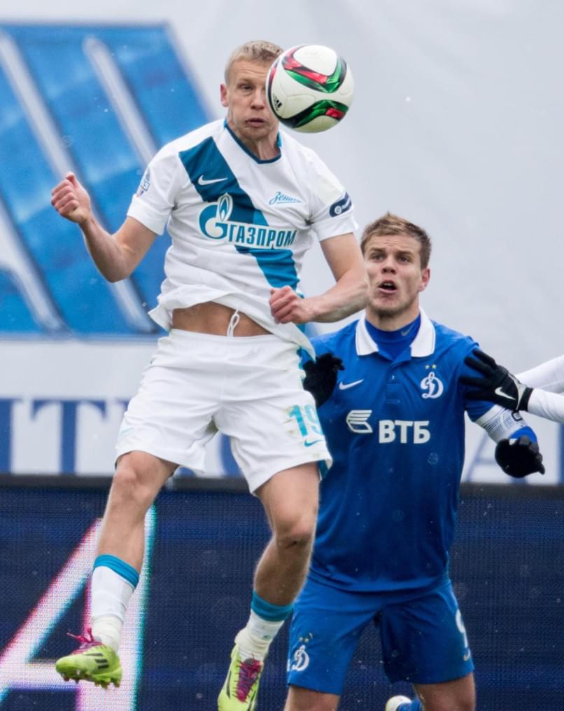 СОГАЗ-Чемпионат России 2014/15, 20-й тур, «Динамо» — «Зенит»