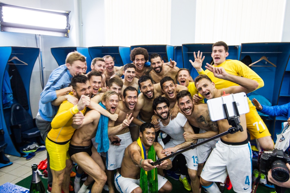 СОГАЗ-Чемпионат России 2014/15, 28 тур, «Уфа» — «Зенит»