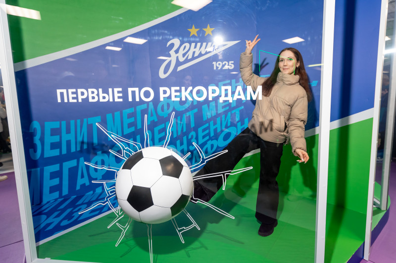 Фан-променад перед матчем «Зенит» — «Спартак»
