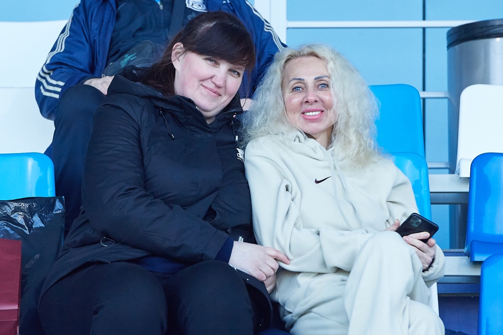 Болельщики на матче «Зенит» — «Рубин»
