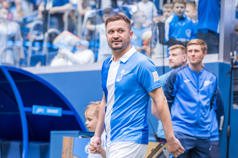 Матч легенд «Зенита» при поддержке Winline