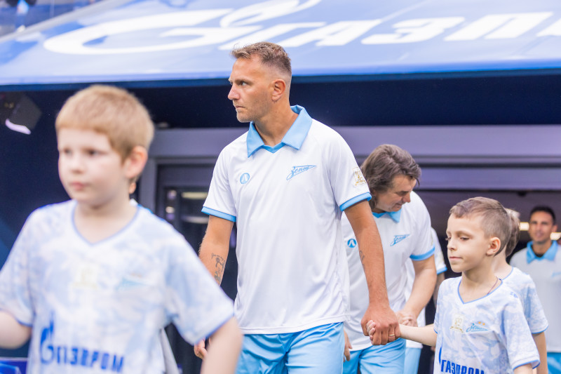 Матч легенд «Зенита» при поддержке Winline
