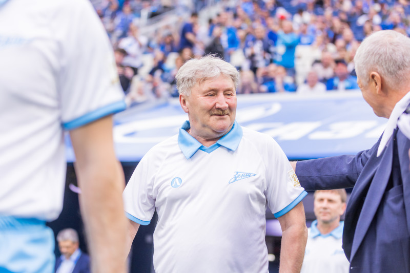 Матч легенд «Зенита» при поддержке Winline