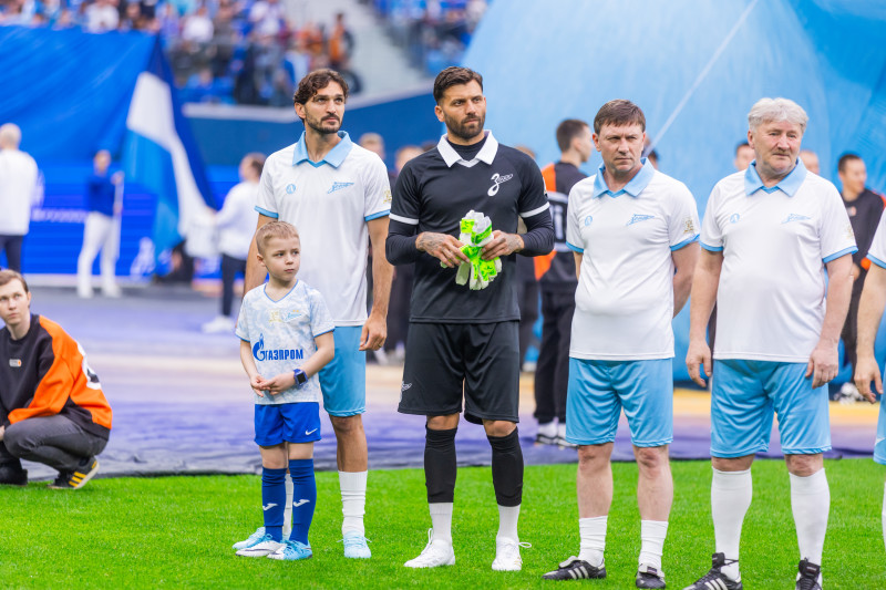 Матч легенд «Зенита» при поддержке Winline