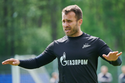 Тренировка женской команды «Зенит» в перерыве на матчи сборных