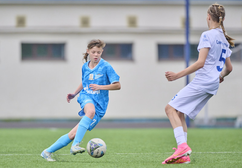 ЮФЛ-девочки, 3 тур, «Зенит» U-14 — СШОР-2 Невского района «Кристалл» U-14