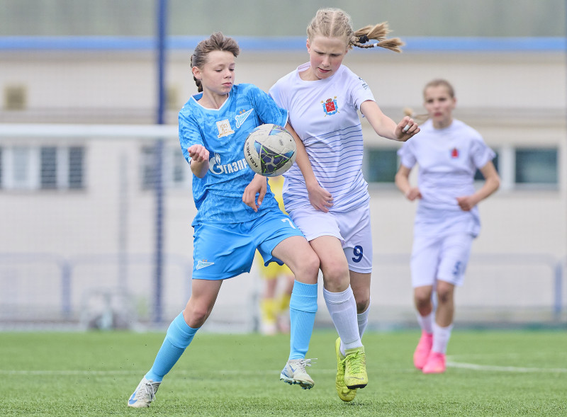 ЮФЛ-девочки, 3 тур, «Зенит» U-14 — СШОР-2 Невского района «Кристалл» U-14