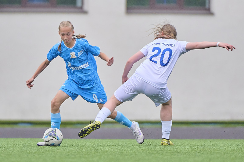 ЮФЛ-девочки, 3 тур, «Зенит» U-14 — СШОР-2 Невского района «Кристалл» U-14
