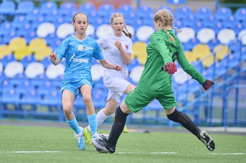 ЮФЛ-девочки, 3 тур, «Зенит» U-14 — СШОР-2 Невского района «Кристалл» U-14