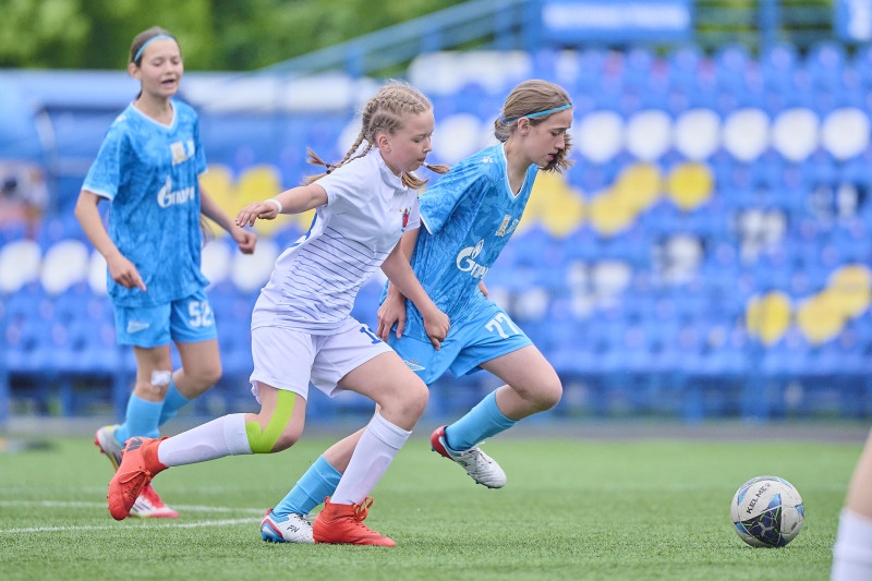 ЮФЛ-девочки, 3 тур, «Зенит» U-14 — СШОР-2 Невского района «Кристалл» U-14