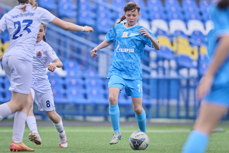 ЮФЛ-девочки, 3 тур, «Зенит» U-14 — СШОР-2 Невского района «Кристалл» U-14