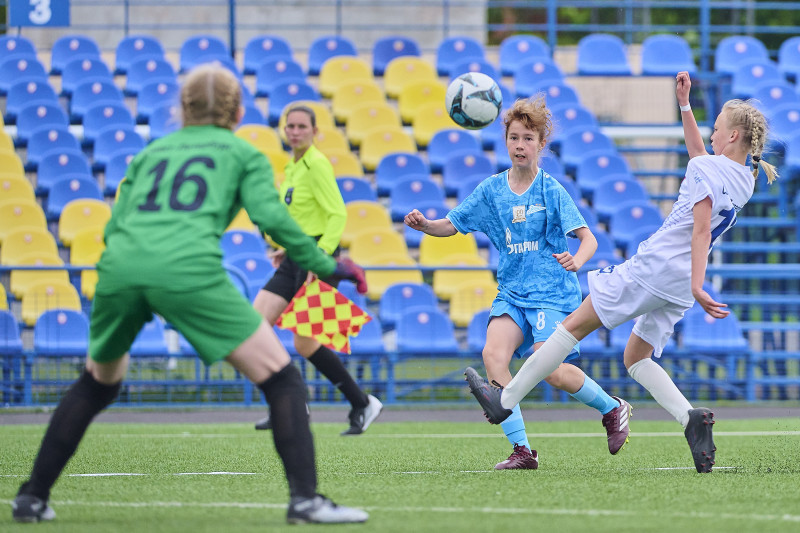 ЮФЛ-девочки, 3 тур, «Зенит» U-14 — СШОР-2 Невского района «Кристалл» U-14