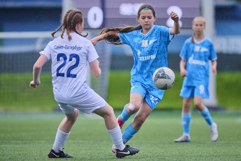 ЮФЛ-девочки, 3 тур, «Зенит» U-14 — СШОР-2 Невского района «Кристалл» U-14