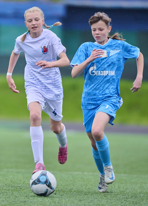 ЮФЛ-девочки, 3 тур, «Зенит» U-14 — СШОР-2 Невского района «Кристалл» U-14