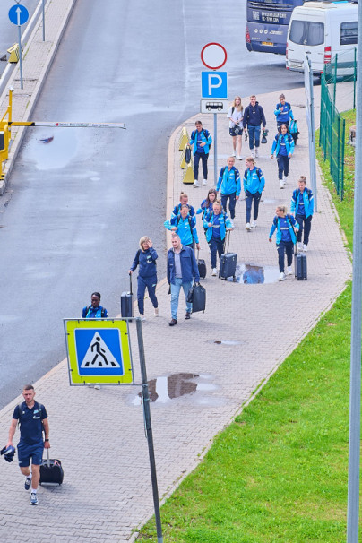 Выезд женской команды в Екатеринбург на матч с «Локомотивом»